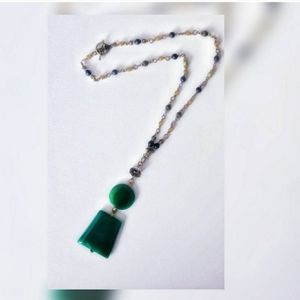 3 for $15 - Chunky Glass Pendant Necklace